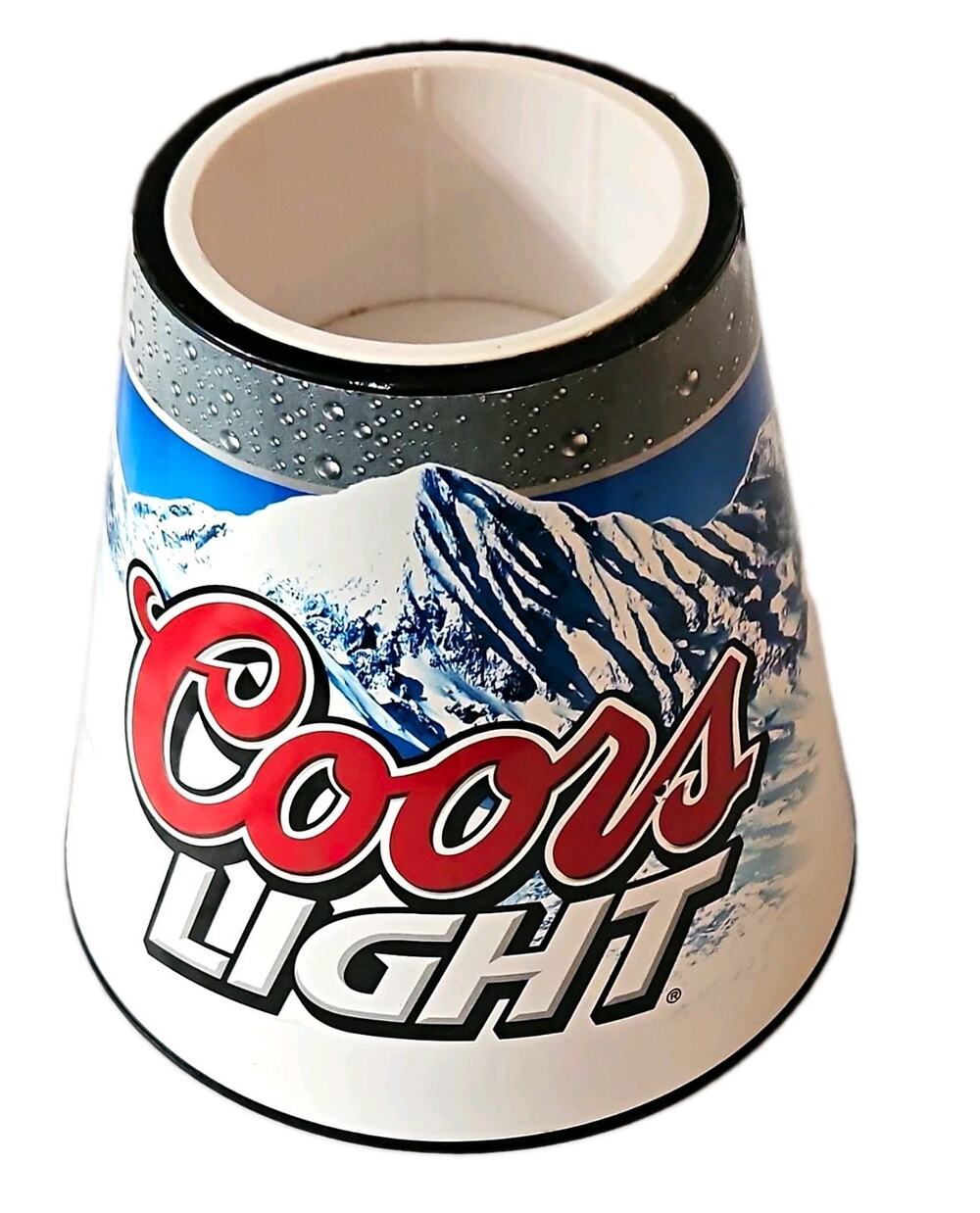 Coors Light Base for a Beer Tube or A Decorative Piece.